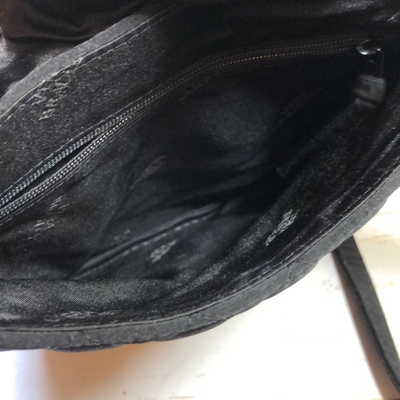 Vera Bradley Small Black Quilted Bag - Picture 4 of 6